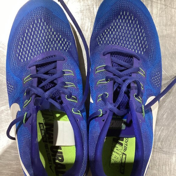 Nike Free RN Running Shoes | Men’s Size 10 | Blue & Green - Picture 2 of 5